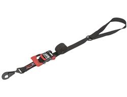 Tie-Down Straps, SpeedStrap, Through-the-Wheel, UTV, Ratchet, Twisted Snap Hook, D-Ring, 1.5 in. Width, 10 ft. Length, Black, Each