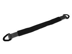 Tie-Down Straps, SpeedStrap, Axle Strap, D-Rings, Protective Sleeve, 2 in. Width, 2.5 ft. Length, 10,000 lbs. Rating, Black, Each