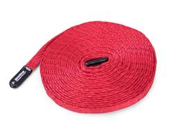 Tow Straps and Ropes, Pockit Tow, Weavable Recovery Strap, 1/2 in Width, 30 ft. Length, 3,500 lbs. Breaking Strength, Nylon, Red, Each