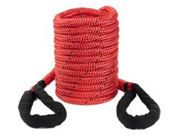 Tow Straps and Ropes, Big Mama, Kinetic Recovery Rope, 7/8 in Diameter, 30 ft. Length, 28,300 lbs. Breaking Strength, Nylon, Red, Each