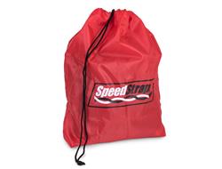 Tie-Down Strap Accessories, SpeedStrap, Storage Bag, Nylon, Drawstring, Red, Each