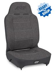 Enduro High Back Reclining Suspension Seat, Passenger Side; Grey