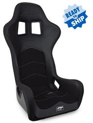 Alpha Composite Seat, Extra Wide, Black