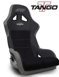 Seat, Tango Composite Competition Series Seat, Front Bucket, Vinyl/SportsMesh, Black/Gray, Each
