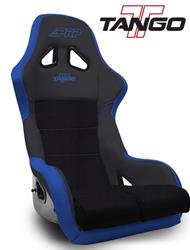 Seat, Tango Composite Competition Series Seat, Front Bucket, Vinyl/SportsMesh, Black/Red, Each