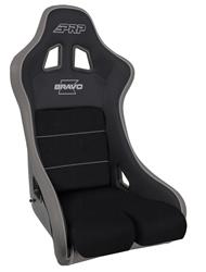 Seat, Bravo Composite, Black/Gray, Bucket, Each