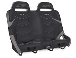 Seats, GT3 1000 Suspension Rear Bench for Polaris RZR, Grey