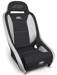 Comp Elite Suspension Seat Black with Gray Trim PRP Seats