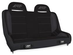 Seats, Elite Series Rear Bench for Jeep Wrangler JKU; all black