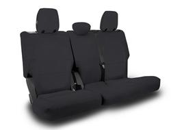 Rear Bench Covers for 2021+ Ford Bronco, 4 Door - All Black