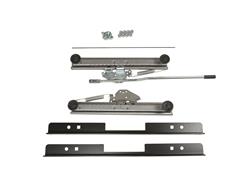 Seat Brackets, Universal Slider with 3"Short Angle Mount Kit