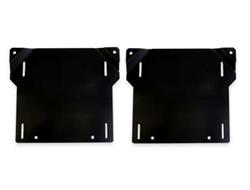 Seat Brackets, Front, Bucket, Steel, Black Powdercoated, Can-Am, Pair