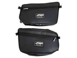 Powersports Cargo Carrier, Stock Door Bag, Rear, Driver/Passenger, Vinyl, Black, Yamaha, Pair