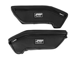 Powersports Cargo Carrier, Upper Door Bags, Front, Driver/Passenger, Vinyl, Black, Polaris, Pair