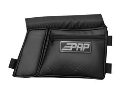 Door Bag with Knee Pad for PRP Steel Frame Doors Driver Side Black PRP Seats