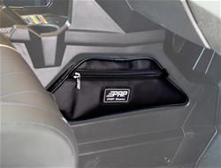 Cargo Carrier, Storage Bag, Center Console, Vinyl, Carbon Fiber Black, Polaris, Each