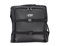 Cargo Carrier, Storage Bag, Can-Am Under Seat, Vinyl, Carbon Fiber Black, Each, 18.5" x16.5"