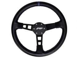 Deep Dish Leather Steering Wheel Blue PRP Seats