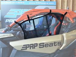 Mesh Window Nets for Can-Am Maverick X3 with Stock Door and Stock Cage PRP Seats