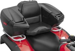 Cargo Carrier, Rest and Store Rear Trunk, Rear Rack Position, Polyethylene, Black, Each