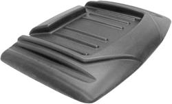 Hard Top, Roof, Cab Top Style, Polyethylene, Black, 43.50 in. Width, 60.00 in. Length, Each