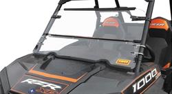 Windshield, Folding UTV, Full, Polycarbonate, Clear, for use on Honda®, Each