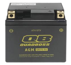 QuadBoss 06-08 Arctic Cat 50 DVX (02) Maintenance-Free AGM Battery