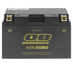 QuadBoss 06-20 Yamaha YFM700R Raptor Maintenance-Free AGM Battery