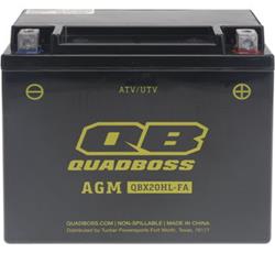 QuadBoss 13-16 Arctic Cat 450 Maintenance-Free AGM Battery