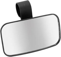 Mirror, Rear View, Center Position, Rectangular, 4.5 in. Width, 8.0 in. Length, Each