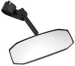 Rear View Mirror, UTV, Black, Plastic, Roll Bar Mount, 1.75 in. Diameter Mount, Each