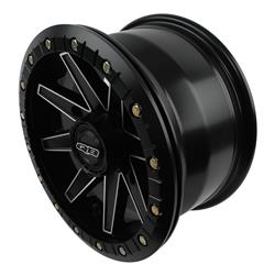 Quadboss Boss Lock matte black machined wheels put your ride "in charge" with functional style. Boss...