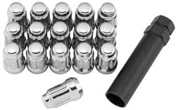 Lug Nut SPLINE LUG NUTS 12X1.5 SILVER POL