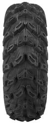 Tire, QBT672 Mud, 27x9-12, Radial, Blackwall, Front, Each