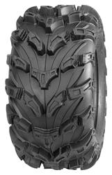 Tire, QBT672 Mud, 27x11-12, Radial, Blackwall, Rear, Each