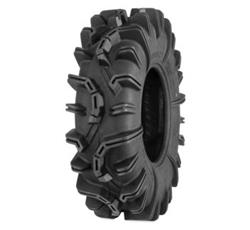 Tire, QBT673 Mud, 34x10-15, Bias-Ply, Blackwall, Front/Rear, Each