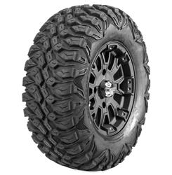 Tires, QBT846 Utility, 26x9.00-12, Radial, Blackwall, Each