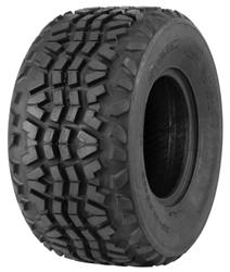 Tire, QBT445 Utility, 23.00 x 11.00-10, Bias-Ply, Blackwall, Front, Rear, Kawasaki, Each