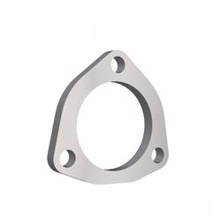 Exhaust Flange, 3-bolt, 2.5 in. Pipe Diameter, Steel, Each