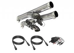 Exhaust Cutout, Aggressor Cutout, 304 Stainless Steel, Ram, 6.2L, Kit