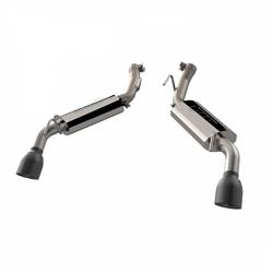 Exhaust System,2014-2015 Camaro SS 6.2L Axle Back W/ Black Tips