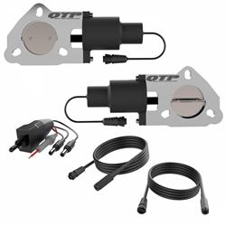 QTP Electric Exhaust Cutout Combo Kit