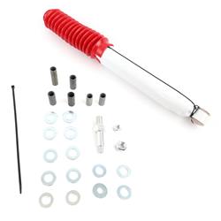 Shocks and Struts, RS5000X Shock Absorbers, Lifted Ride Height, 0.00-3.00 in. Lifted Amount, Twin-tube, Eyelet Mounts, Red Boot, Dodge, Isuzu, Each