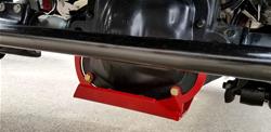 Glide Skid Plate, Front, Dana 44, Red Powdercoated, Steel, Jeep, JL, Each