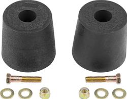 Bump Stop Extensions, Front, Lower, 3 in. Height, Jeep, Pair