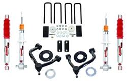 Suspension Lift, Front 3.0 in. Lift, Rear 1.5 in. Lift, RS9000XL Shocks and Struts, Control Arms, Chevrolet, GMC, Kit