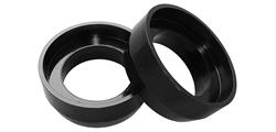 Coil Spring Spacer, Polyurethane, Black, Rear Toyota, Pair