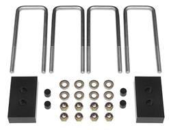 Suspension Blocks, Rear Lift, 1.50 in. Thick, Ford, Kit