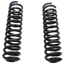 Lift Springs, Coil-Style, Black, Front, Ford, Pair