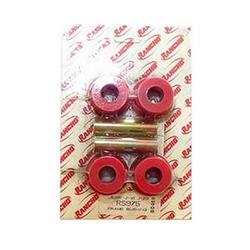 Bushings, Spring Shackle, Polyurethane, Red, Front, Jeep, 4WD, Kit